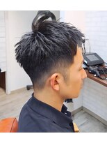 ヘアーサロン カヴィエ(hair salon covie)&nbsp;メンズショート　アクティブショート　アップバングショート