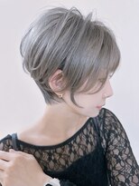 アナザヘアー なんば 高島屋前店(ANAZA hair)&nbsp;くびれショート＆ハイトーングレージュ
