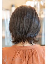 クレオメ 田町店(Cleome)&nbsp;グランマッシュ前髪艶髪斜めシースルーバング美髪イメチェン暗髪