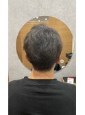 グレー×ショート