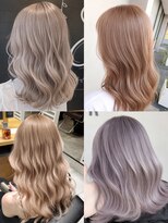 アース 一宮店(HAIR & MAKE EARTH)&nbsp;透明感ブリーチカラー