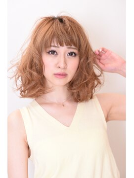 ユニックス Mark Is みなとみらい店(UNIX) フレンチガーリーカール#ケアブリーチ【UNIXみなとみらい】