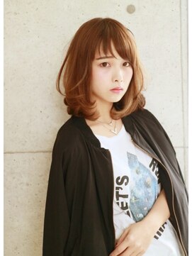 ヘアーカラープラス 都賀店(PLUS) 【サラ髪☆小顔ミディアム】