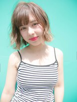 リリアン 青山(relian) アッシュベージュカラーで夏カラー☆