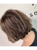 ヘアーアンドスパソシット(HAIR&SPA SOCIT) 大人かわいいひし形ボブ♪