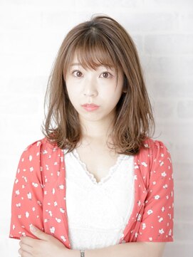 アフロディーテ 銀座(APHRODITE GINZA) 黒髪/グレーベージュ/レイヤーロング/前髪パーマ/銀座