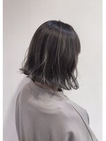 ブレス 芦屋店(brace) 光色 イルミナカラー 外ハネボブ×くびれヘア