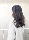ロングヘア デジタルパーマ アクア表参道【世良綾花】
