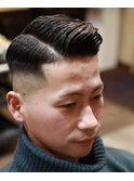 ＜理容室＞＜バーバー＞緩パン濡れパンアイロンスキンフェード