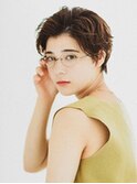 大人かわいいルーズショートボブ