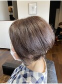大人のショートボブ