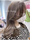 くびれヘア×サイドバング×網紅ヘア大阪【CHELSEA梅田】