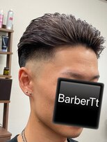 バーバーティー(Barber Tt) バーバーカット【サイドバックフェードスタイル】