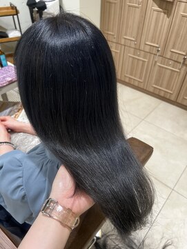 フォルテ 横浜店(FORTE) ミディアムヘア、ショコラベージュ、ボブルフ、ベビーバング