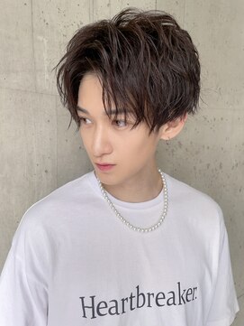 ロンド ロビン 栄(Lond robin) 【Lond robin】高瀬慎也スパイラルパーマ無造作パーマツーブロ