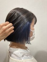 エイムヘアーティエル 鶴川店(eim hair tiele)&nbsp;イヤリング ブルーシルバー