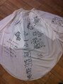 ライフ バイ ギフトグループ(LIFE by gift group) ACQUA同期から辞めた時の寄せ書き『一生同期』