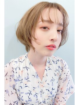 エフ コレクション 摂津店(F collection) 【F-collection】ナチュラルショート*ガーリーチョコレート