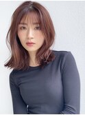 【FRAME博多】ナチュラル外ハネミディアム