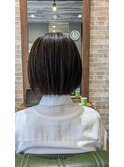 お手入れもラクラク！ショートボブ