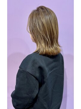 レジュール Rejouir メテオカラー×ハイライトボブ 20代30代40代50代