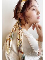 ガレージ バイ グリーン 原宿 表参道(Garage by green) ショートパーマ×アレンジ