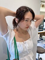 スタイル 茅ケ崎(STYLE)&nbsp;【ハクラ】スパイラルパーマ 顔まわりカット レイヤー おくれ毛