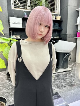 チュダック(ChuDuck) 韓国風《ペールピンク》ハイトーン/ケアブリーチ/ダブルカラー