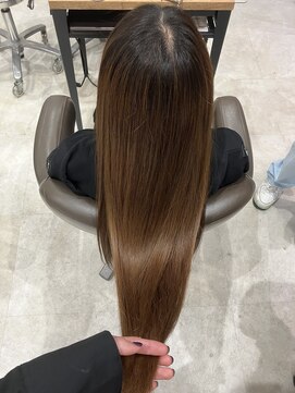 リー 天王寺(Lee) 髪質改善カラー