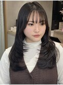 ■全体のレイヤーカットが最旬のトレンド韓国ヘアです!横浜