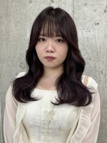 サクラ オモテサンドウ(SAKURA)&nbsp;ダークラベンダー ブリーチなしダブルカラー 表参道