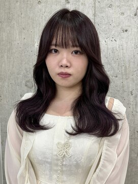 サクラ オモテサンドウ(SAKURA) ダークラベンダー ブリーチなしダブルカラー 表参道