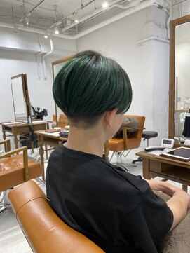 ネイロ 北千住(NeiRo) 大人ショートボブ丸みショートカットマッシュショート前髪あり
