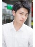 メンズカット＋アロマシャンプー＋眉カット　￥3500