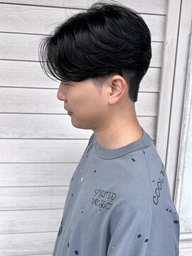 フェール(faire) ニュアンスパーマ／センターパート