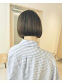 【Lomalia渋谷】乾かすだけでキマる髪/グレージュワンレンボブ