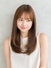 【毛先まで手ぐし◎】カット＋ダメージレスカラー＋高保湿トリートメント 