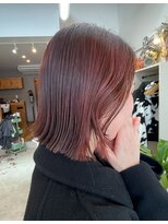 オリビアヘアー(OLIVIA HAIR) ブリーチなし暖色カラー~ボブ/ロングver~