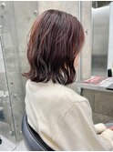 着物/メルティカラー/似合わせカット/ウェーブミディアム/栄r31