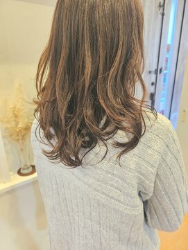 ヘアーサロンブランコ(hair salon blanco) デジタルパーマ×セミロング