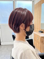 リシェア(re.share)&nbsp;チェリーレッド/マッシュショート/ハイライト