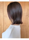 切りっぱなしボブ