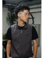 ノラ シブヤ(NORA)&nbsp;針金パーマショートアフロドレッドフェードテーパーフェード