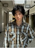 シャドウパーマ /フェザーショート /刈り上げないショート