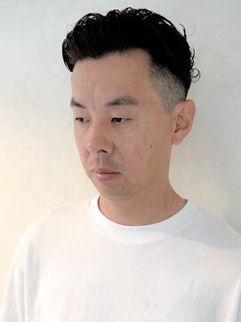 ヘアアンドメイク エジェリ(hair&make egerie) 強めオールバックパーマ