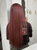 リュンヌ(Lune)&nbsp;コーラルピンクベージュ/ブリーチカラー/ダブルカラー/YU215