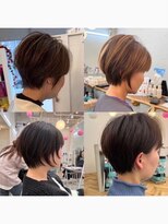 ロミー 本厚木(ROMMY.) 小顔ショートレイヤーショートヘーゼルブラウン◎20代~50代