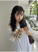ふわっとくるくる細かめウェーブパーマ