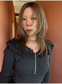 表参道/ブリーチなし／レイヤーカット/ヘアセット