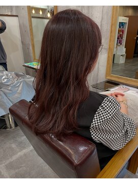 アムレヘアーエタ(amule hair eta) 【amule hair eta】ボルドーブラウンカラー